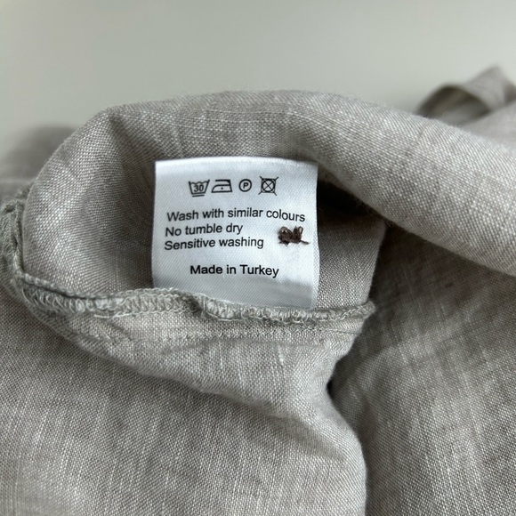 MILOOK Women’s Tina Dress  Size M 100% Linen. - Picture 17 of 17